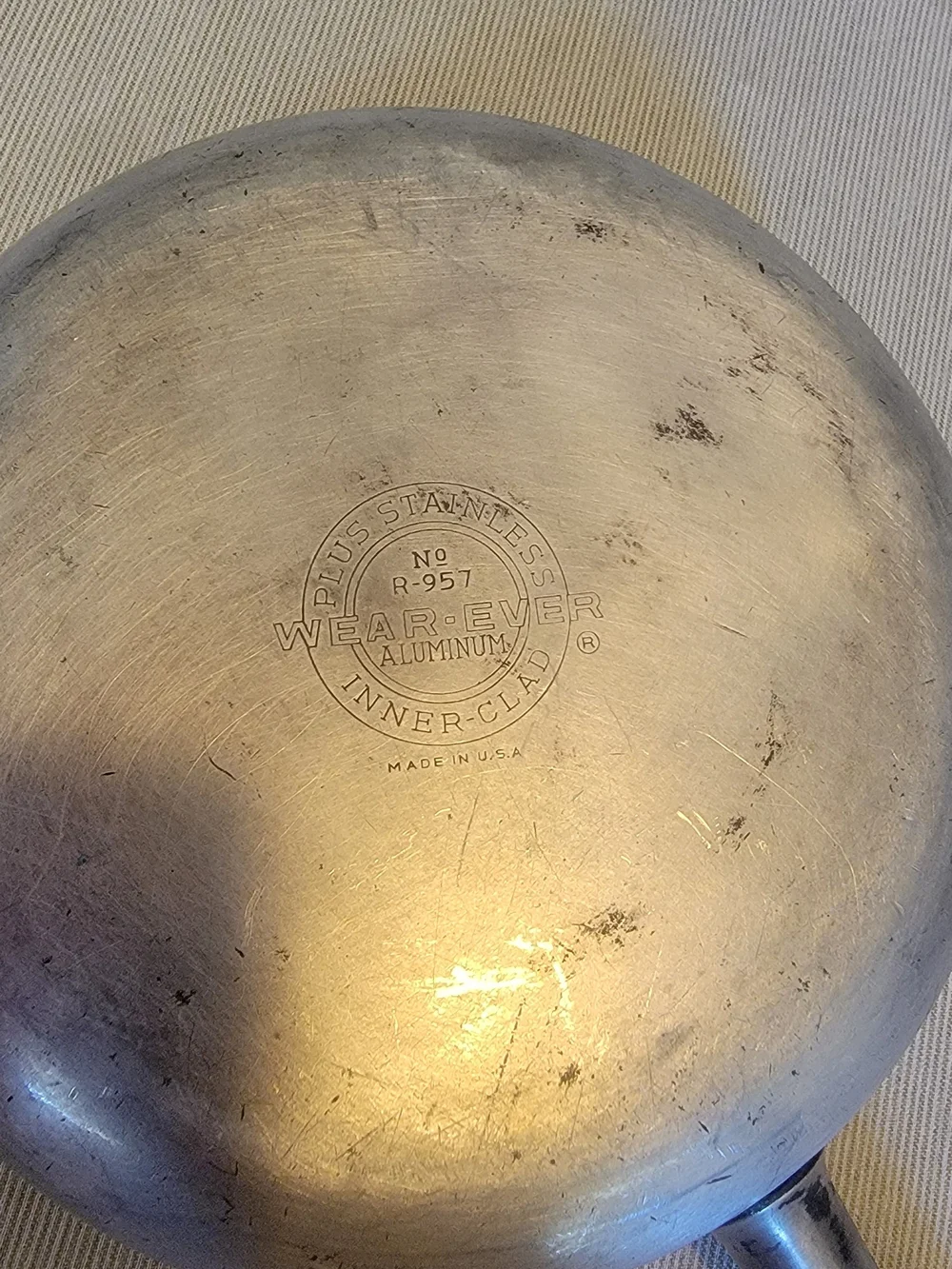 Vintage Wear-Ever Aluminum Skillet